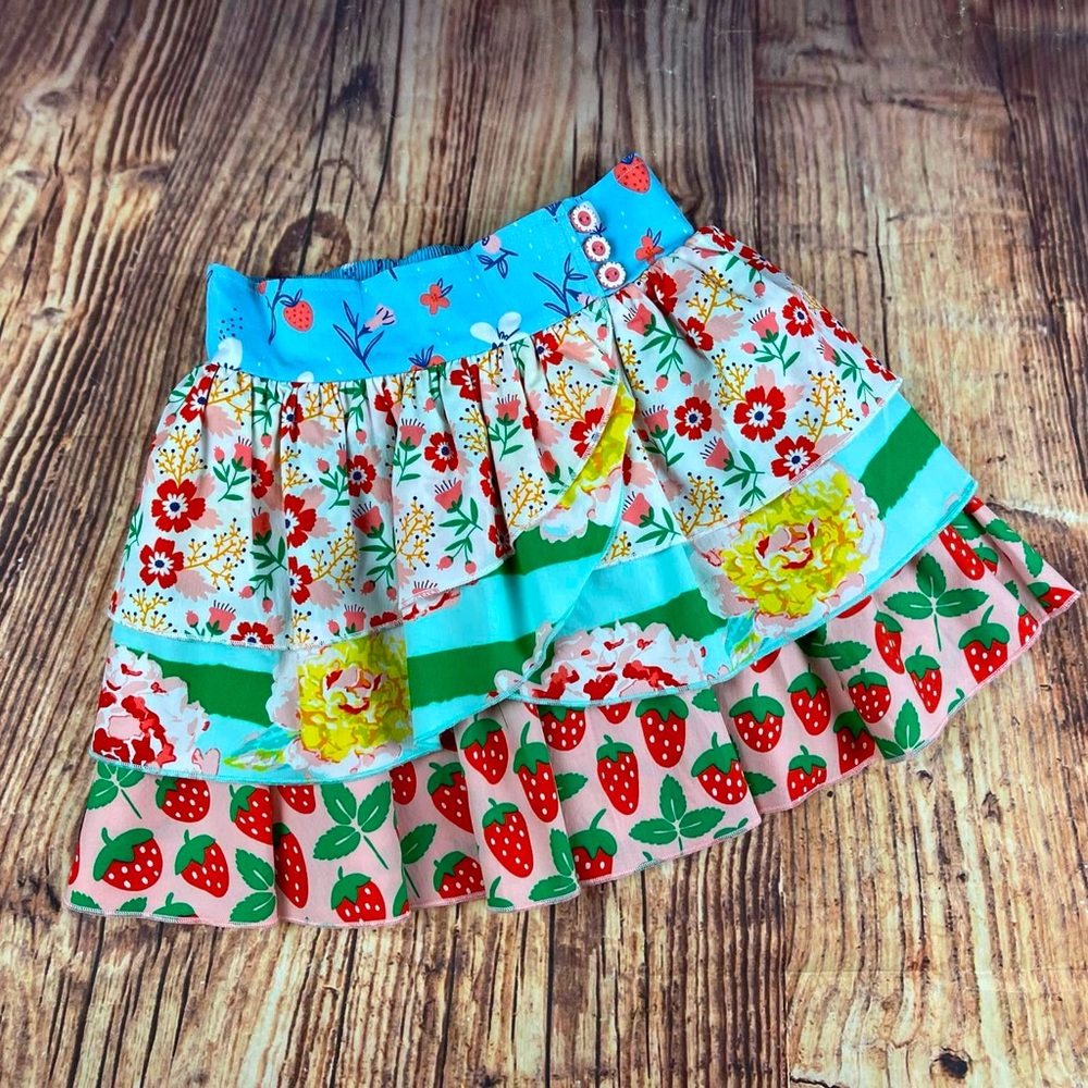 Wildflowers Clothing Strawberry Skirt